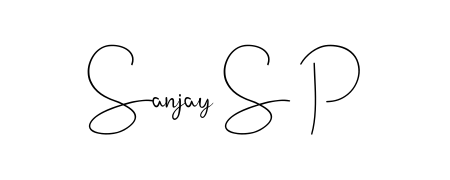 Style your name Sanjay S P with confidence using Andilay-7BmLP signature design. Simple, elegant, and ready for immediate document use. Sanjay S P signature style 4 images and pictures png