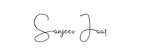 Make a beautiful signature design for name Sanjeev Jaat. Use this online signature maker to create a handwritten signature for free. Sanjeev Jaat signature style 4 images and pictures png