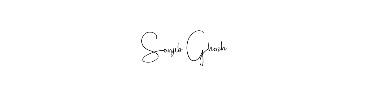 Make a beautiful signature design for name Sanjib Ghosh. Use this online signature maker to create a handwritten signature for free. Sanjib Ghosh signature style 4 images and pictures png