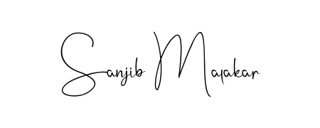A dynamic signature style for Sanjib Malakar using Andilay-7BmLP script. Designed to look authentic, handwritten, and professional. Sanjib Malakar signature style 4 images and pictures png