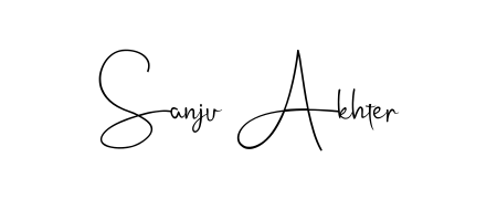 Express your personality with a custom Sanju Akhter signature crafted with Andilay-7BmLP typography. Free transparent PNG download available. Sanju Akhter signature style 4 images and pictures png