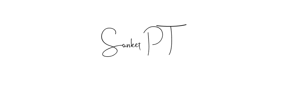 See photos of Sanket P T official signature by Spectra . Check more albums & portfolios. Read reviews & check more about Andilay-7BmLP font. Sanket P T signature style 4 images and pictures png