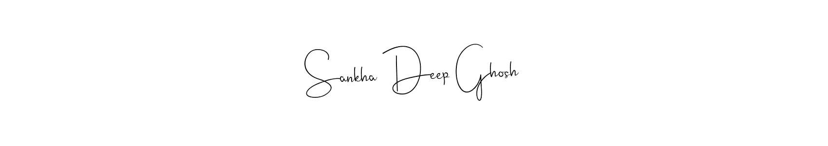 Sankha Deep Ghosh stylish signature style. Best Handwritten Sign (Andilay-7BmLP) for my name. Handwritten Signature Collection Ideas for my name Sankha Deep Ghosh. Sankha Deep Ghosh signature style 4 images and pictures png