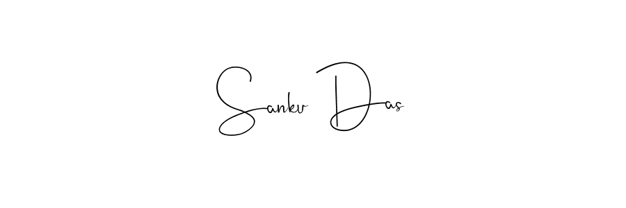 You can use this online signature creator to create a handwritten signature for the name Sanku Das. This is the best online autograph maker. Sanku Das signature style 4 images and pictures png