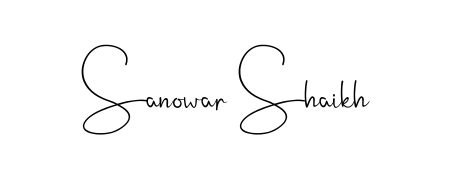 The Andilay-7BmLP font gives name Sanowar Shaikh a signature that looks effortless yet distinguished. Download high-res PNG instantly. Sanowar Shaikh signature style 4 images and pictures png