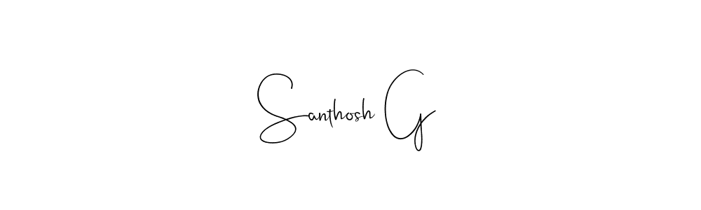 Here are the top 10 professional signature styles for the name Santhosh G. These are the best autograph styles you can use for your name. Santhosh G signature style 4 images and pictures png