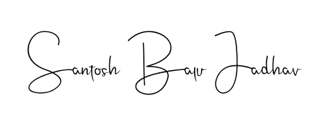 Turn your name Santosh Balu Jadhav into a signature brand with Andilay-7BmLP styling. Download in standard PNG or transparent format anytime. Santosh Balu Jadhav signature style 4 images and pictures png