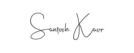 The Andilay-7BmLP handwriting style adds charm and authenticity to name Santosh Kaur. A wonderful choice for personal thank-you notes. Santosh Kaur signature style 4 images and pictures png