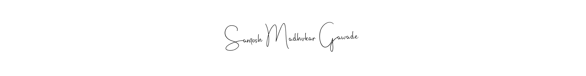 This is the best signature style for the Santosh Madhukar Gawade name. Also you like these signature font (Andilay-7BmLP). Mix name signature. Santosh Madhukar Gawade signature style 4 images and pictures png