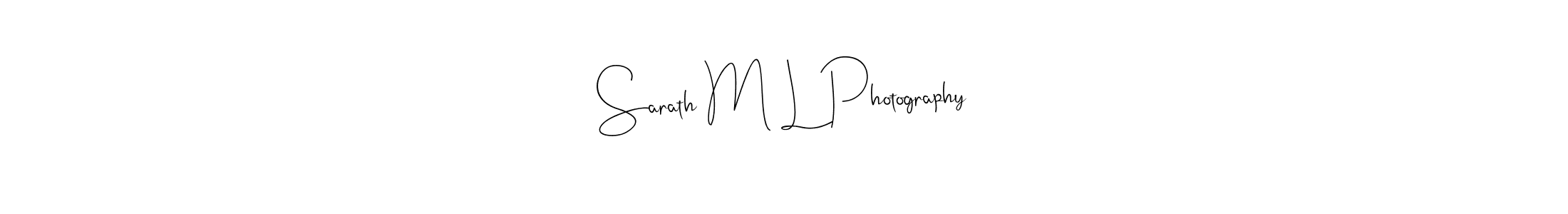 Use a signature maker to create a handwritten signature online. With this signature software, you can design (Andilay-7BmLP) your own signature for name Sarath M L Photography. Sarath M L Photography signature style 4 images and pictures png