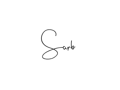 Similarly Andilay-7BmLP is the best handwritten signature design. Signature creator online .You can use it as an online autograph creator for name Sarb. Sarb signature style 4 images and pictures png