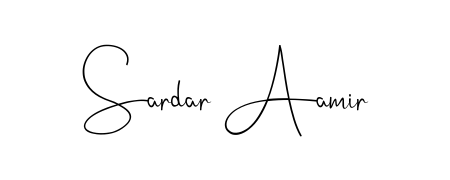 Make a beautiful signature design for name Sardar Aamir. With this signature (Andilay-7BmLP) style, you can create a handwritten signature for free. Sardar Aamir signature style 4 images and pictures png