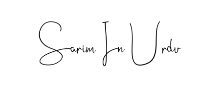 Create your official email sign-off with Sarim In Urdu name in Andilay-7BmLP style. Crisp, clean, and perfectly legible across all screens. Sarim In Urdu signature style 4 images and pictures png