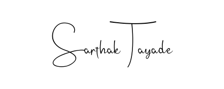 If you are searching for the best signature style for your name Sarthak Tayade, here we have designed multiple signature styles using Andilay-7BmLP. Sarthak Tayade signature style 4 images and pictures png