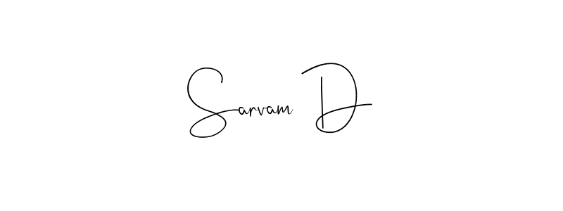 Here are the top 10 professional signature styles for the name Sarvam D. These are the best autograph styles you can use for your name. Sarvam D signature style 4 images and pictures png
