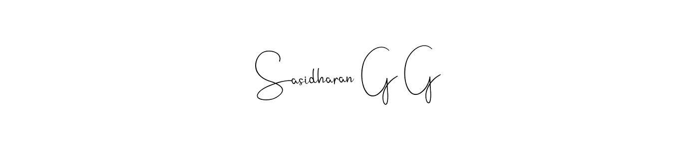 See photos of Sasidharan G G official signature by Spectra . Check more albums & portfolios. Read reviews & check more about Andilay-7BmLP font. Sasidharan G G signature style 4 images and pictures png