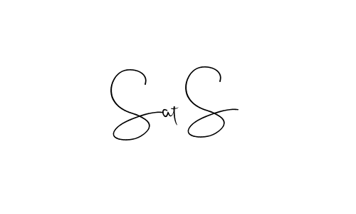 The best way (Andilay-7BmLP) to make a short signature is to pick only two or three words in your name. The name Sat S include a total of six letters. For converting this name. Sat S signature style 4 images and pictures png