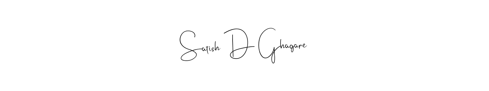 The best way (Andilay-7BmLP) to make a short signature is to pick only two or three words in your name. The name Satish D Ghagare include a total of six letters. For converting this name. Satish D Ghagare signature style 4 images and pictures png