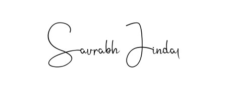 Looking for an artistic signature for Saurabh Jindal? The Andilay-7BmLP calligraphy style gives a sophisticated flow suitable for business cards and emails. Saurabh Jindal signature style 4 images and pictures png