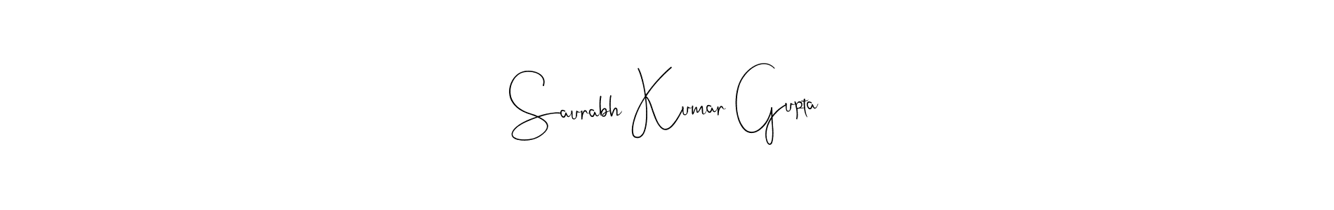 Also we have Saurabh Kumar Gupta name is the best signature style. Create professional handwritten signature collection using Andilay-7BmLP autograph style. Saurabh Kumar Gupta signature style 4 images and pictures png