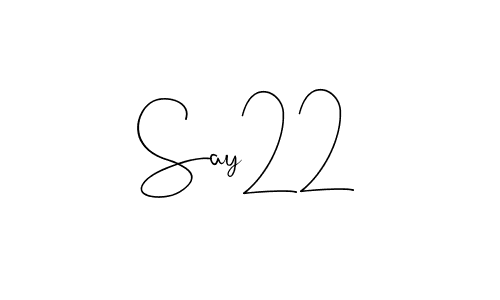 Here are the top 10 professional signature styles for the name Say22. These are the best autograph styles you can use for your name. Say22 signature style 4 images and pictures png