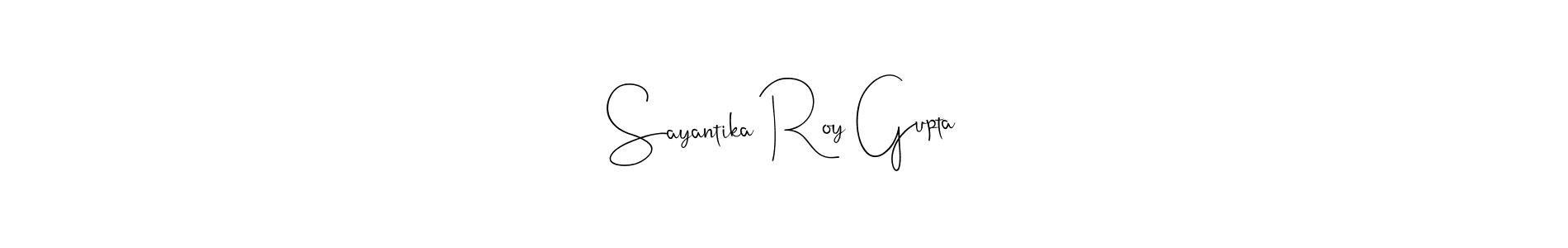 This is the best signature style for the Sayantika Roy Gupta name. Also you like these signature font (Andilay-7BmLP). Mix name signature. Sayantika Roy Gupta signature style 4 images and pictures png