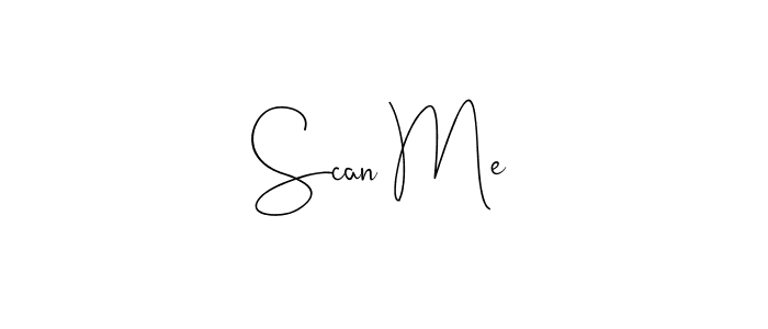 Make a beautiful signature design for name Scan Me. With this signature (Andilay-7BmLP) style, you can create a handwritten signature for free. Scan Me signature style 4 images and pictures png