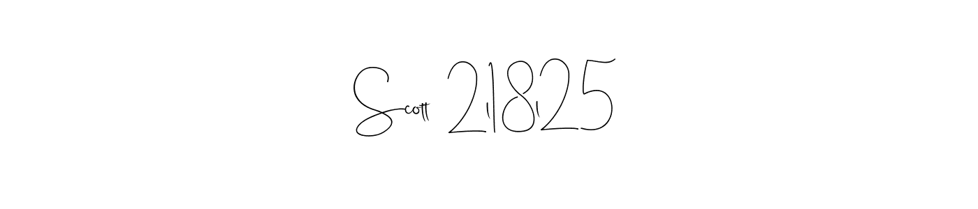 Create a beautiful signature design for name Scott  2l18l25. With this signature (Andilay-7BmLP) fonts, you can make a handwritten signature for free. Scott  2l18l25 signature style 4 images and pictures png