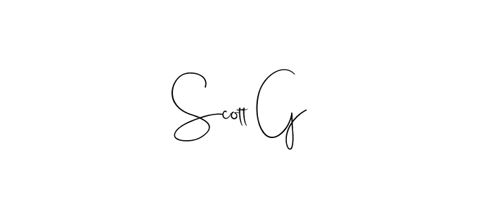 See photos of Scott G official signature by Spectra . Check more albums & portfolios. Read reviews & check more about Andilay-7BmLP font. Scott G signature style 4 images and pictures png