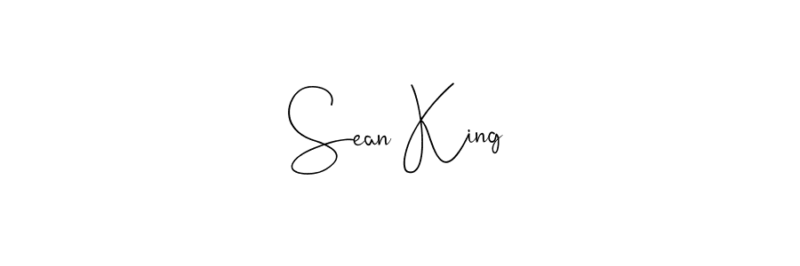 The best way (Andilay-7BmLP) to make a short signature is to pick only two or three words in your name. The name Sean King include a total of six letters. For converting this name. Sean King signature style 4 images and pictures png