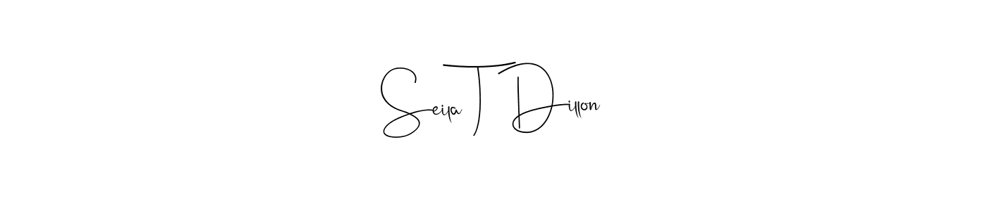 Use a signature maker to create a handwritten signature online. With this signature software, you can design (Andilay-7BmLP) your own signature for name Seila T Dillon. Seila T Dillon signature style 4 images and pictures png