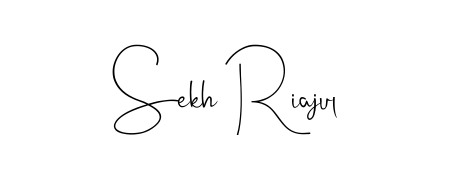 Download transparent PNG signature for name Sekh Riajul styled with Andilay-7BmLP font. Ready to paste directly into PDF and Word agreements. Sekh Riajul signature style 4 images and pictures png