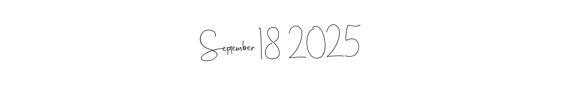 How to Draw September 18  2025 signature style? Andilay-7BmLP is a latest design signature styles for name September 18  2025. September 18  2025 signature style 4 images and pictures png