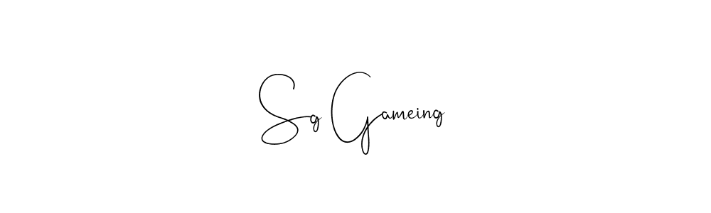 Once you've used our free online signature maker to create your best signature Andilay-7BmLP style, it's time to enjoy all of the benefits that Sg Gameing name signing documents. Sg Gameing signature style 4 images and pictures png