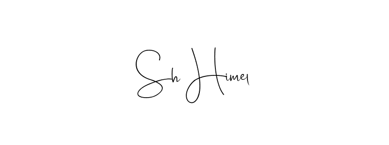 How to Draw Sh Himel signature style? Andilay-7BmLP is a latest design signature styles for name Sh Himel. Sh Himel signature style 4 images and pictures png