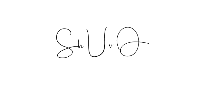 You should practise on your own different ways (Andilay-7BmLP) to write your name (Sh Uv O) in signature. don't let someone else do it for you. Sh Uv O signature style 4 images and pictures png