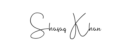 Use a signature maker to create a handwritten signature online. With this signature software, you can design (Andilay-7BmLP) your own signature for name Shafaq Khan. Shafaq Khan signature style 4 images and pictures png