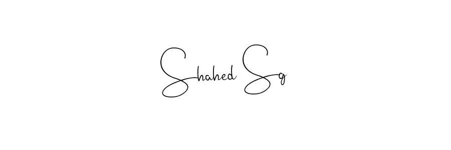 You can use this online signature creator to create a handwritten signature for the name Shahed Sg. This is the best online autograph maker. Shahed Sg signature style 4 images and pictures png
