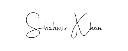 Practice writing Shahmir Khan with the flow of Andilay-7BmLP lettering. A fantastic source of inspiration for developing your personal signature style. Shahmir Khan signature style 4 images and pictures png
