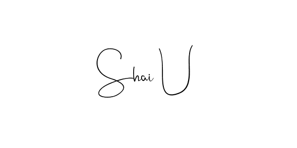See photos of Shai U official signature by Spectra . Check more albums & portfolios. Read reviews & check more about Andilay-7BmLP font. Shai U signature style 4 images and pictures png