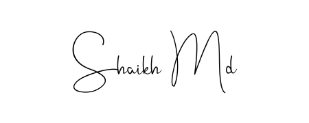 A dynamic signature style for Shaikh Md using Andilay-7BmLP script. Designed to look authentic, handwritten, and professional. Shaikh Md signature style 4 images and pictures png