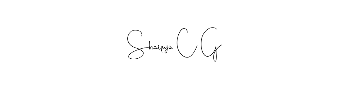 See photos of Shailaja C G official signature by Spectra . Check more albums & portfolios. Read reviews & check more about Andilay-7BmLP font. Shailaja C G signature style 4 images and pictures png