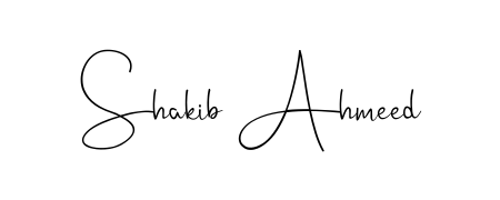Design your own signature with our free online signature maker. With this signature software, you can create a handwritten (Andilay-7BmLP) signature for name Shakib Ahmeed. Shakib Ahmeed signature style 4 images and pictures png