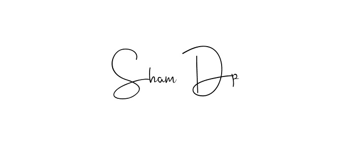 Make a beautiful signature design for name Sham Dp. Use this online signature maker to create a handwritten signature for free. Sham Dp signature style 4 images and pictures png