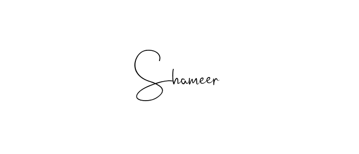 Make a short Shameer signature style. Manage your documents anywhere anytime using Andilay-7BmLP. Create and add eSignatures, submit forms, share and send files easily. Shameer signature style 4 images and pictures png