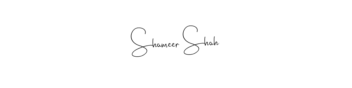 This is the best signature style for the Shameer Shah name. Also you like these signature font (Andilay-7BmLP). Mix name signature. Shameer Shah signature style 4 images and pictures png