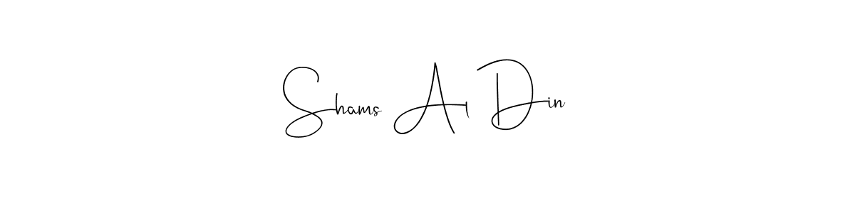 Make a beautiful signature design for name Shams Al Din. Use this online signature maker to create a handwritten signature for free. Shams Al Din signature style 4 images and pictures png