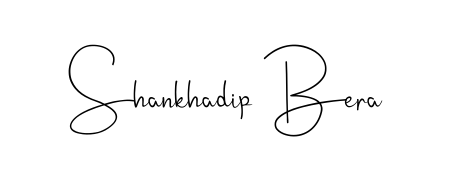 Create a personalized artistic stamp with Shankhadip Bera in Andilay-7BmLP font. Perfect for visual artists, designers, and influencers. Shankhadip Bera signature style 4 images and pictures png