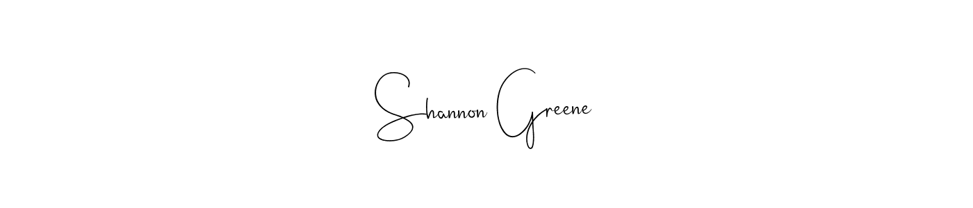 Also You can easily find your signature by using the search form. We will create Shannon Greene name handwritten signature images for you free of cost using Andilay-7BmLP sign style. Shannon Greene signature style 4 images and pictures png