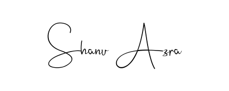 Get inspired by this graceful Andilay-7BmLP signature style for name Shanu Azra. Smooth loops and balanced proportions for everyday use. Shanu Azra signature style 4 images and pictures png